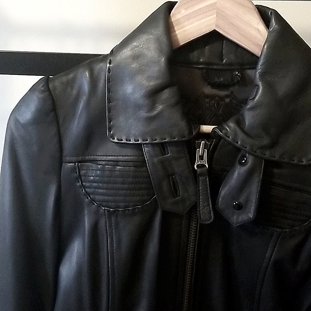 MACKAGE Leather Jacket - Picture 3 of 10